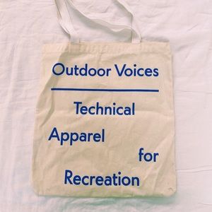 Outdoor Voices tote